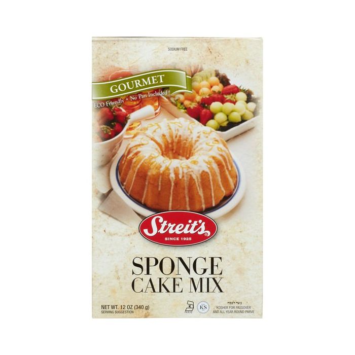 STREITS: Sponge Cake Mix No Pan, 12 oz