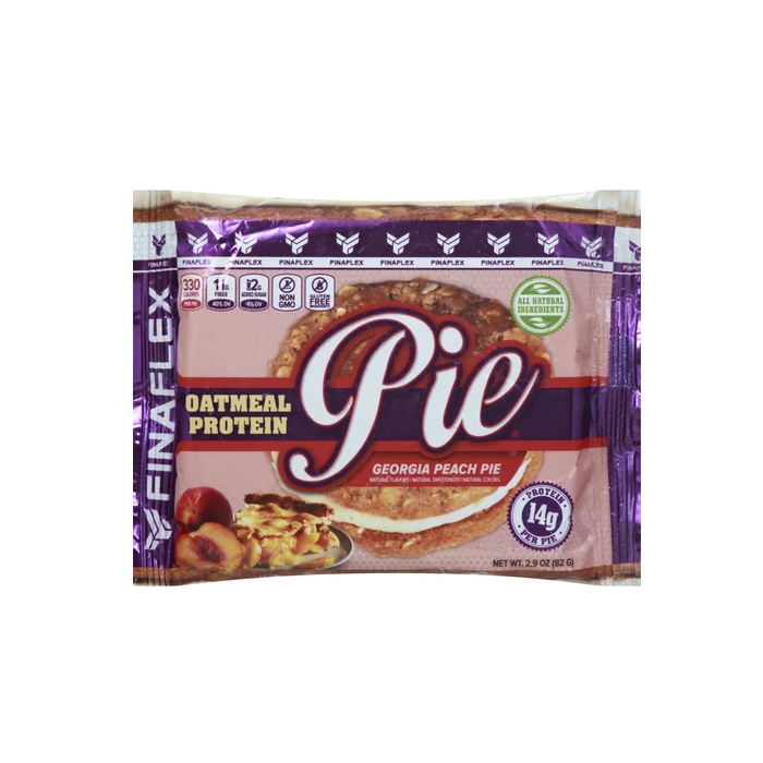 FINAFLEX: Georgia Peach Pie Oatmeal Protein Pie, 2.9 oz