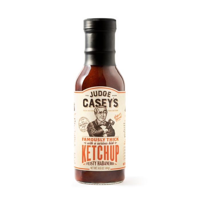 JUDGE CASEYS: Feisty Habanero Ketchup, 14.6 oz