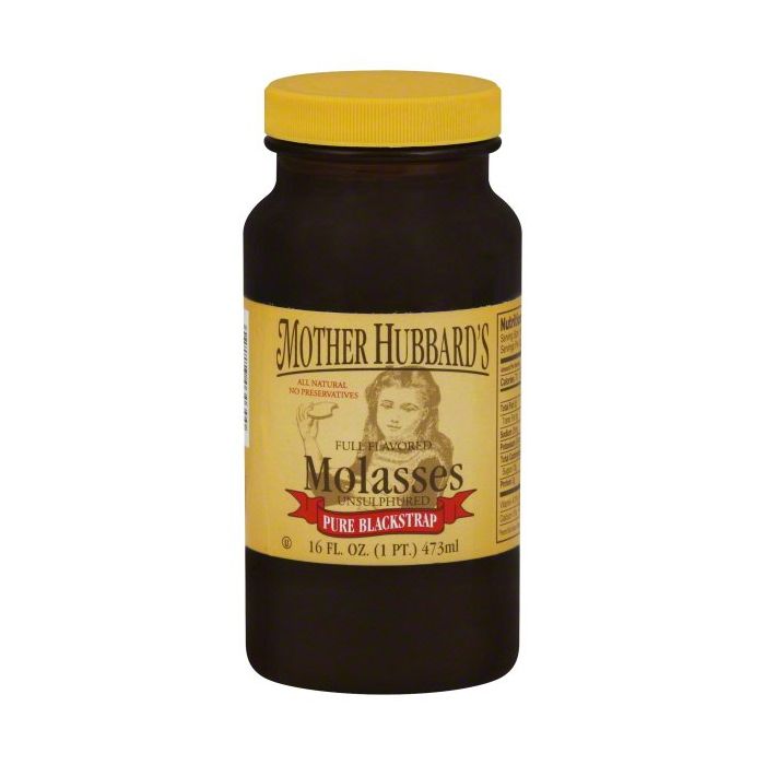 MOTHER HUBBARD: Molasses Pure Blackstrap, 16 oz