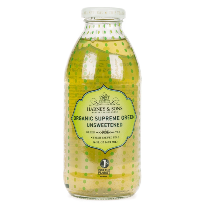 HARNEY & SONS: Organic Supreme Green Unsweetened Iced Tea, 16 fo