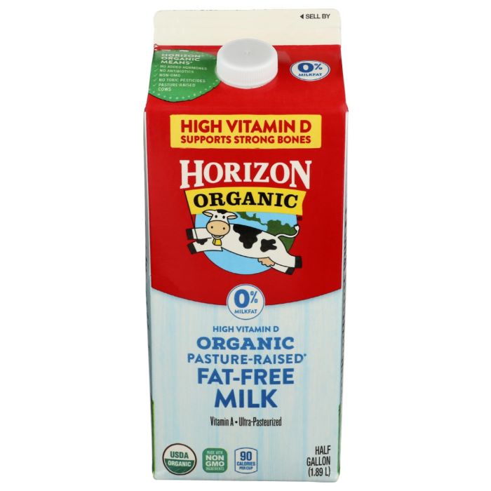 HORIZON: Organic Fat Free Milk, 64 oz