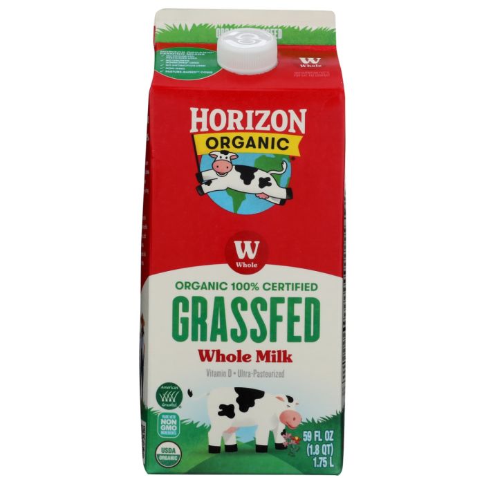 HORIZON: Grassfed Whole Milk, 64 oz