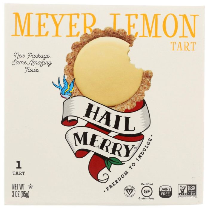 HAIL MERRY: Meyer Lemon Miracle Tart, 3 oz
