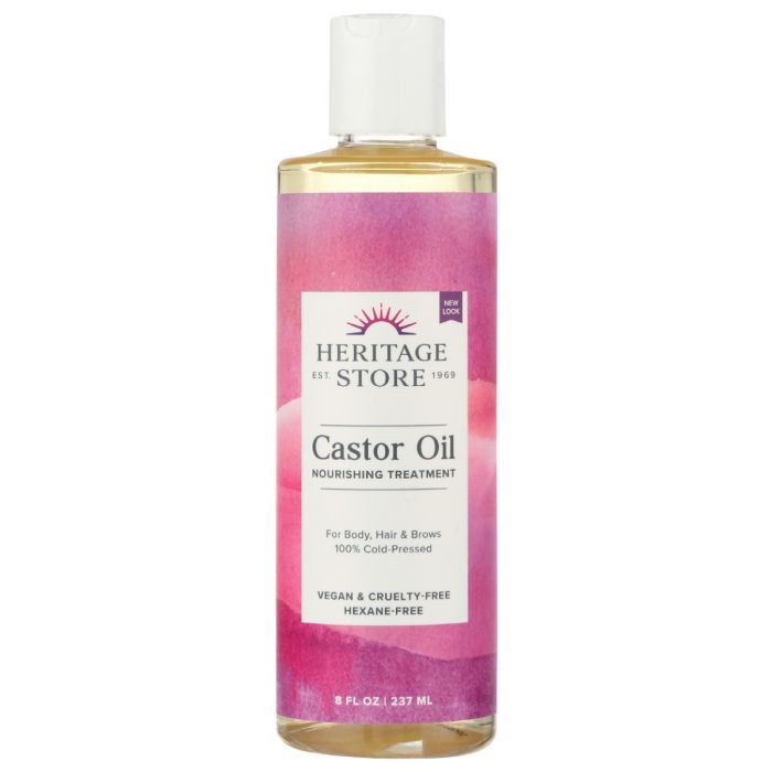 HERITAGE: Castor Oil, 8 oz