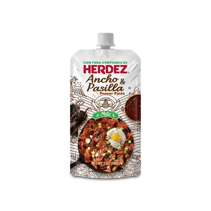 HERDEZ: Ancho and Pasilla Pepper Paste, 7 oz
