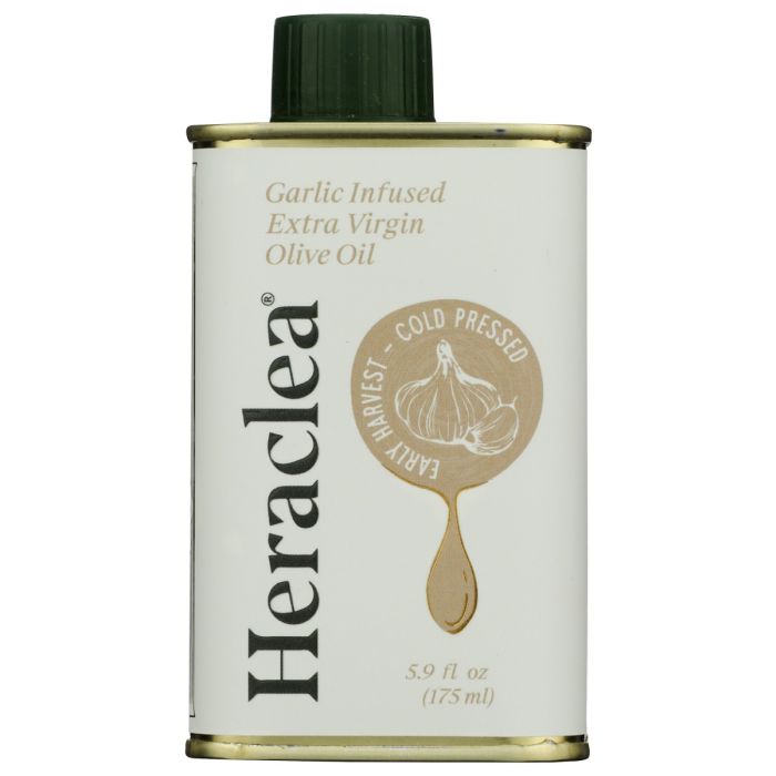 HERACLEA: Roasted Garlic Infused Evoo, 5.9 fo