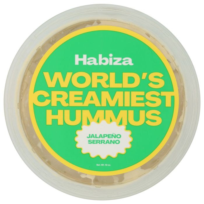 HABIZA: Jalapeno and Serrano Hummus, 10 oz
