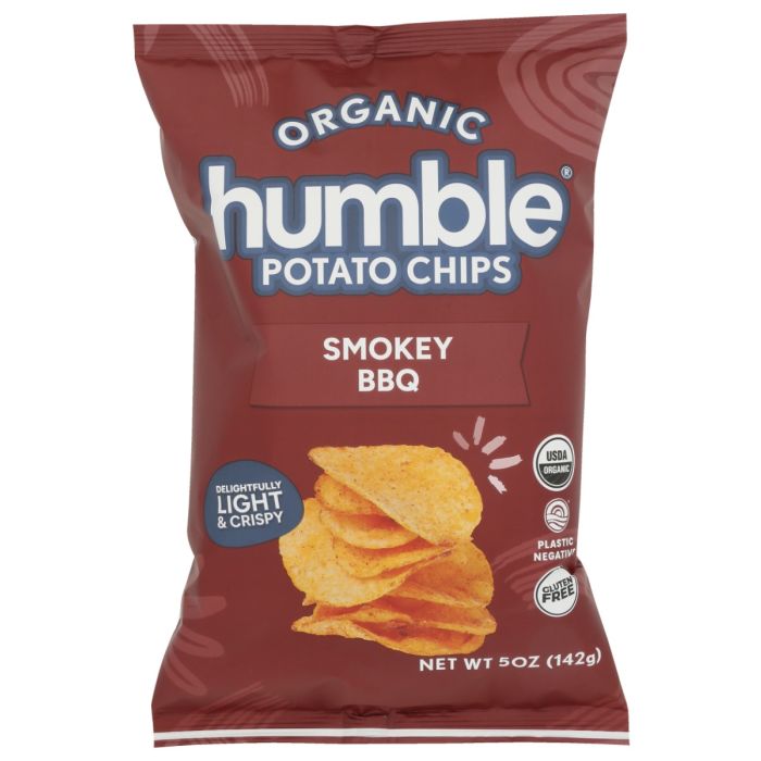 HUMBLE SNACKS: Smoky Bbq Potato Chips, 5 oz