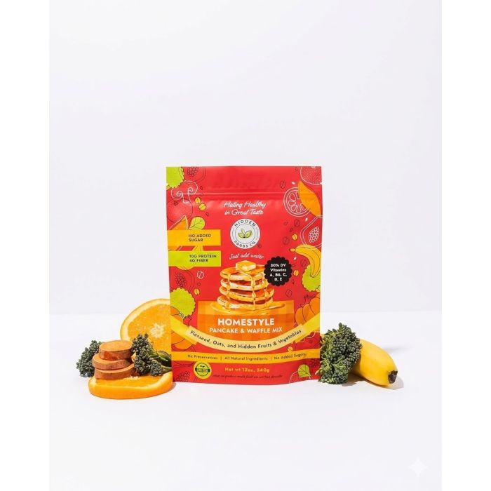 HIDDEN FOODS CO: Homestyle Pancake and Waffle Mix, 12 oz