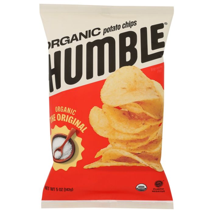 HUMBLE SNACKS: The Original Organic Potato Chips, 5 oz