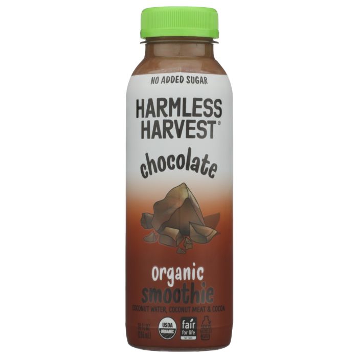 HARMLESS HARVEST: Organic Chocolate Coconut Smoothie, 10 fo