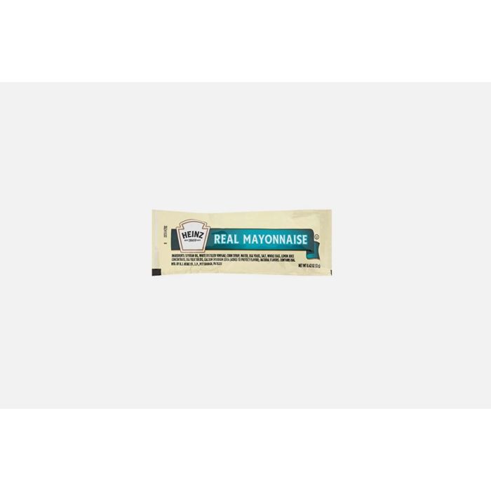 HEINZ: Real Mayonnaise Single Serve 200 Count, 12 gm
