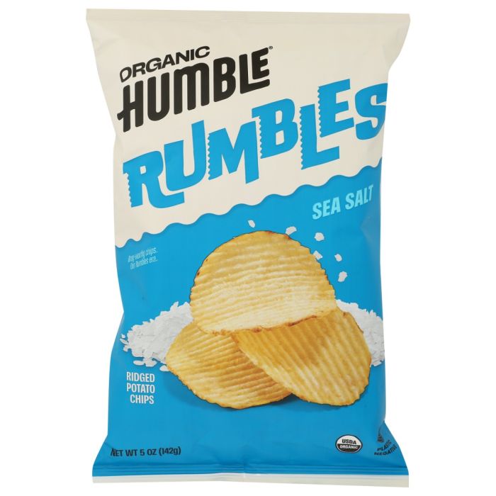 HUMBLE SNACKS: Sea Salt Rumble Chips, 5 oz