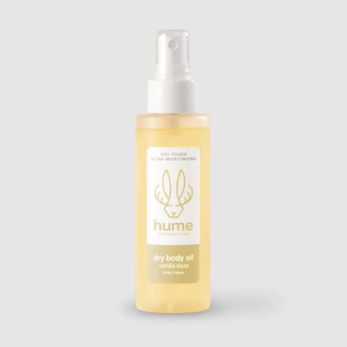 HUME SUPERNATURAL: Vanilla Daze Dry Body Oil Mist, 4 fo