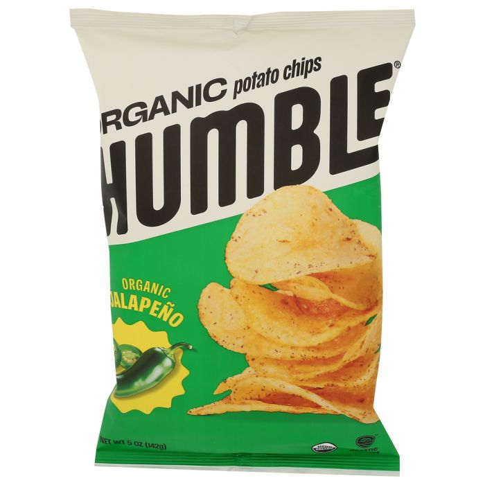 HUMBLE SNACKS: Organic Jalapeno Potato Chips, 5 oz