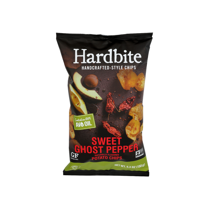 HARDBITE: Sweet Ghost Pepper Potato Chips, 5.3 oz