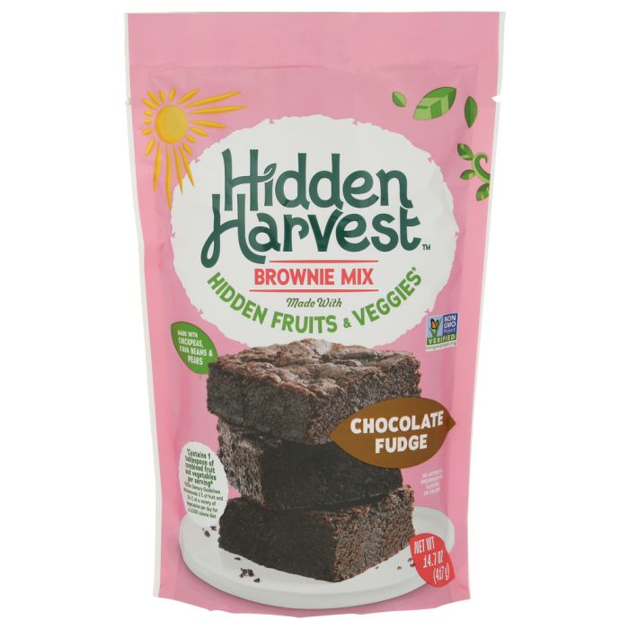 HIDDEN HARVEST: Chocolate Fudge Brownie Mix, 14.7 oz