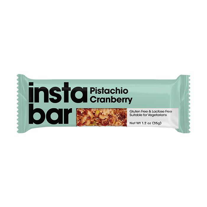 INSTABAR: Bar Pistachio Cranberry, 1.2 oz