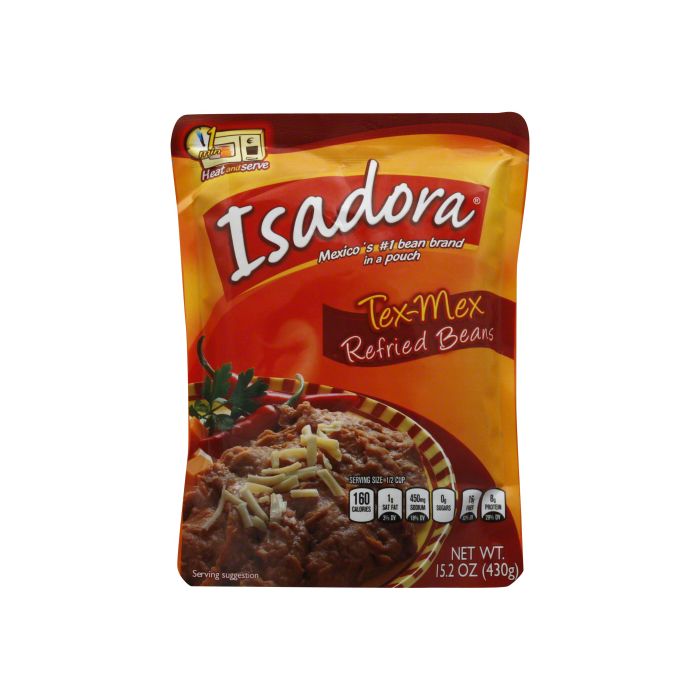ISADORA: Traditional Refried Beans, 15.2 oz