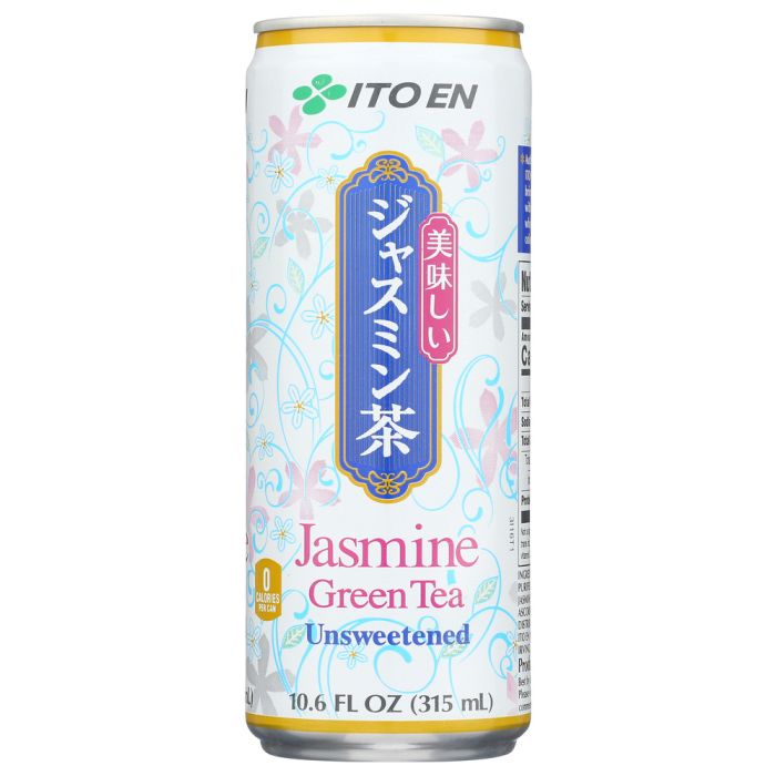 ITO EN: Jasmine Green Tea Unsweetened Can, 10.6 fo