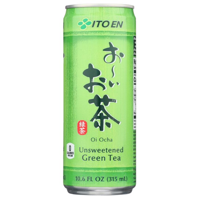 ITO EN: Oi Ocha Tea Unsweetened Green Tea, 10.6 fo