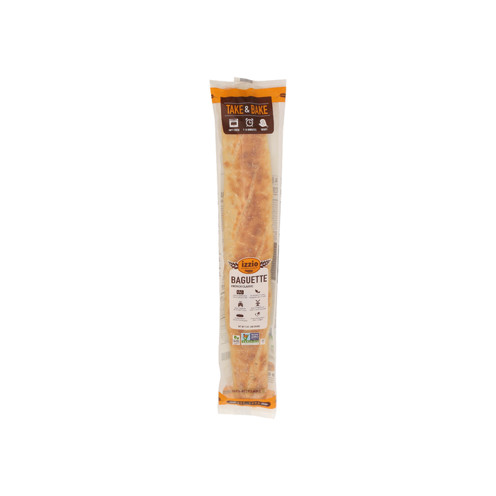 IZZIO ARTISAN BAKERY: Take and Bake Baguette, 13 oz