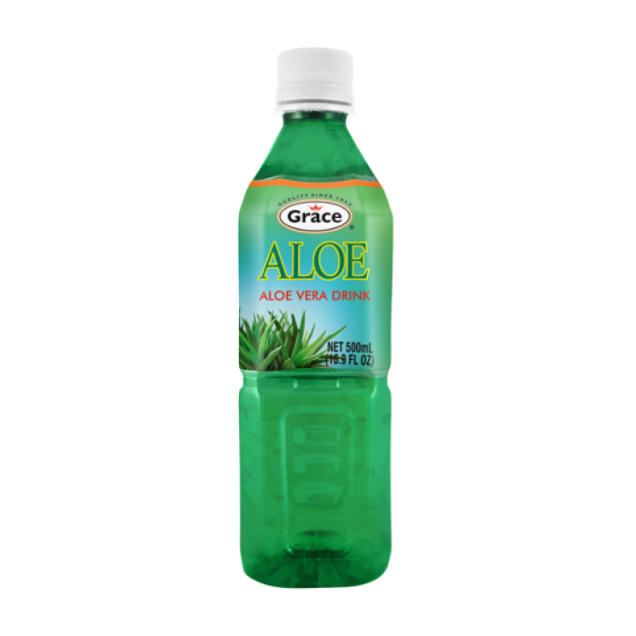 GRACE CARIBBEAN: Aloe Vera Drink, 16.9 oz