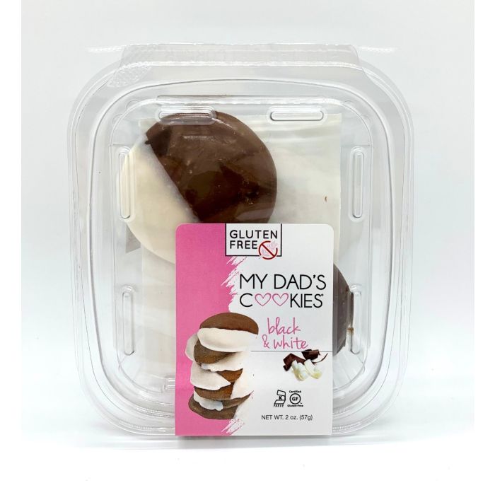 MY DADS COOKIES: Cookie Blk & White Gf, 2 oz