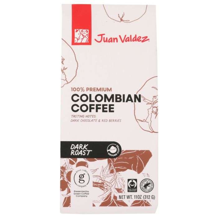 JUAN VALDEZ COFFEE: Dark Roast Ground Coffee, 11 oz