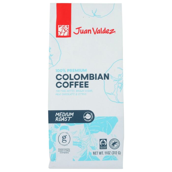 JUAN VALDEZ COFFEE: Medium Roast Ground Coffee, 11 oz