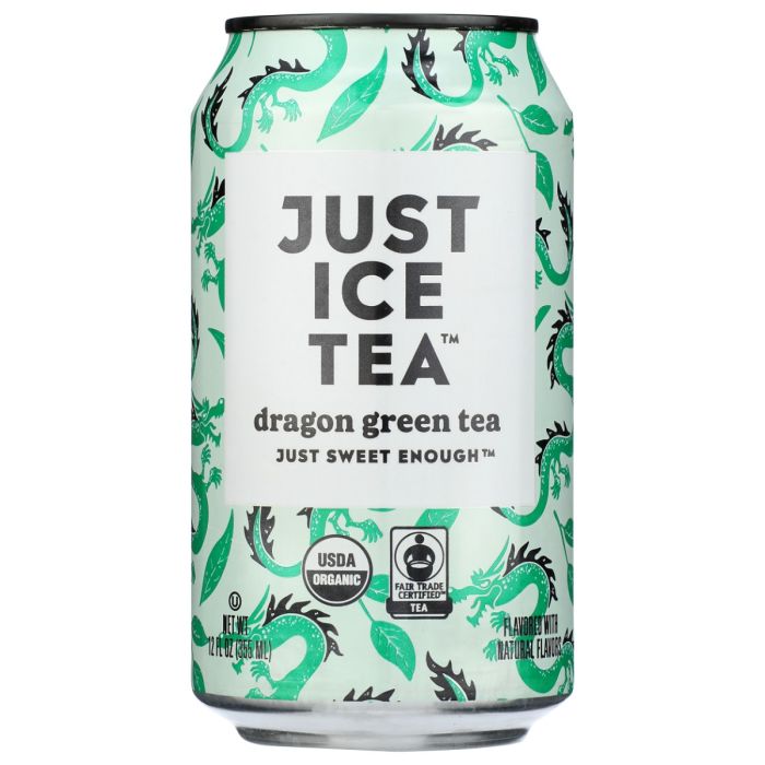 JUST ICE TEA: Dragon Green Tea, 12 fo