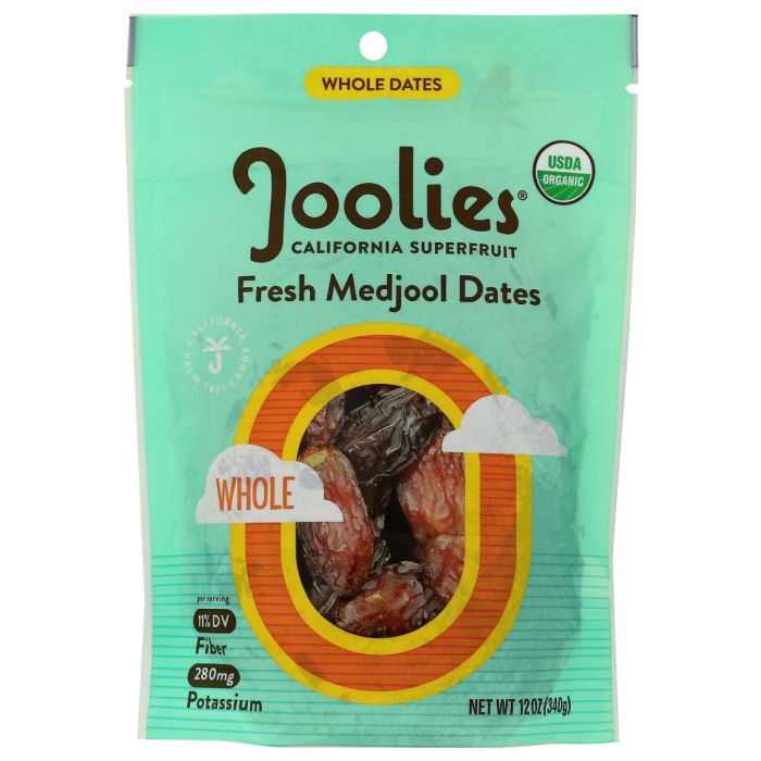 JOOLIES: Fresh Whole Medjool Dates, 12 oz