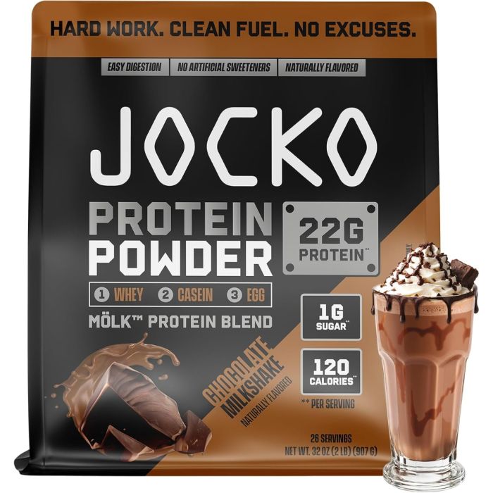 JOCKO FUEL: Chocolate Protein Powder, 2.3 lb
