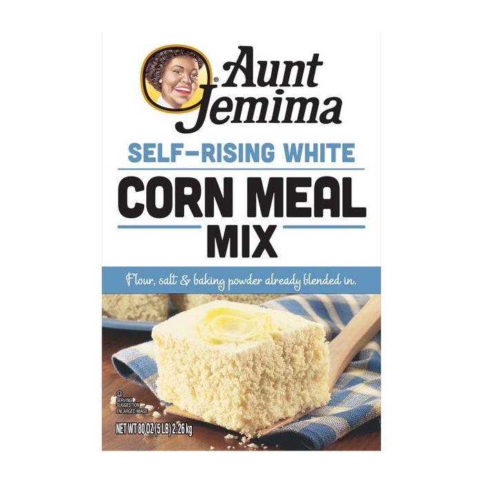 AUNT JEMIMA: Self Rising White Corn Meal Mix, 5 lb