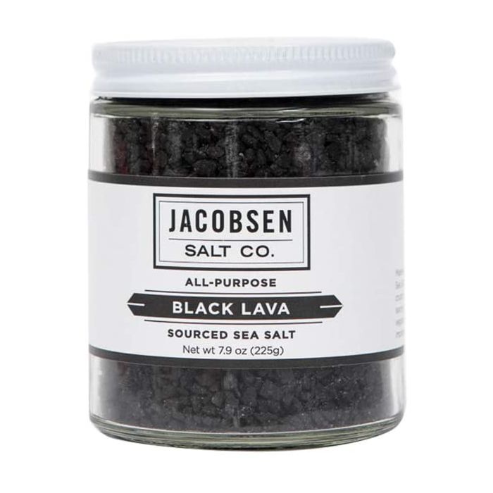 JACOBSEN SALT CO: Black Lava Sea Salt, 7.9 oz