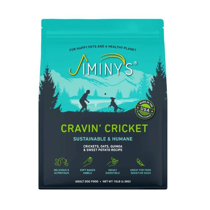 JIMINYS: Cravin Cricket Dog Food, 10 lb