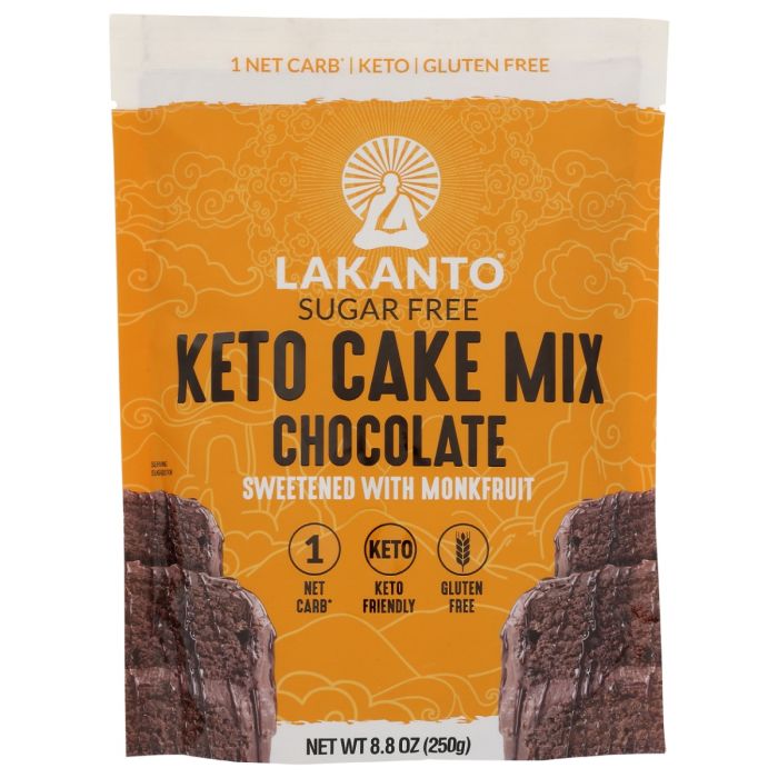LAKANTO: Sugar Free Cake Mix Chocolate, 8.8 oz