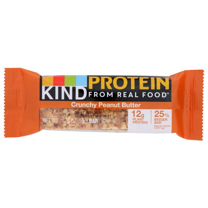 KIND: Crunchy Peanut Butter Protein Bar, 1.76 oz