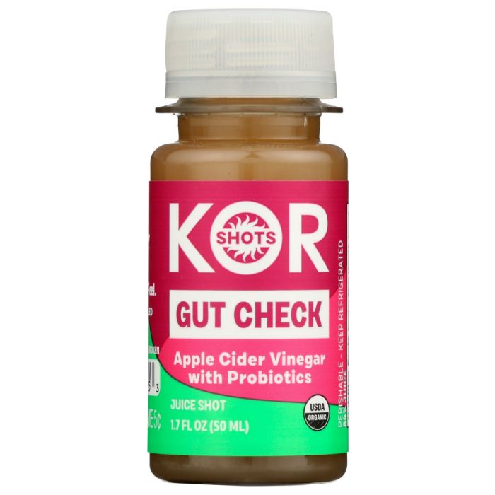 KOR SHOTS: Gut Check Apple Cider Vinegar Probiotic, 1.70 oz