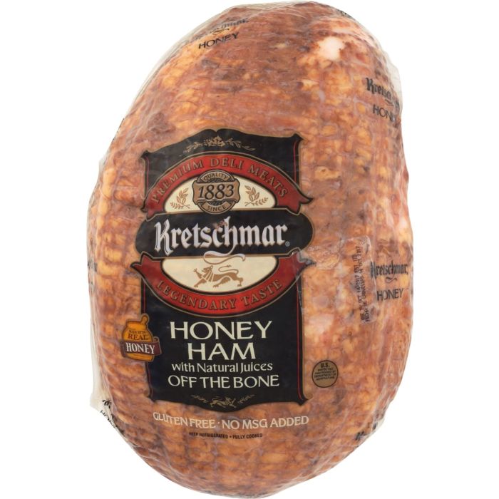 KRETSCHMAR: Ham Honey Off the Bone, 18 lb