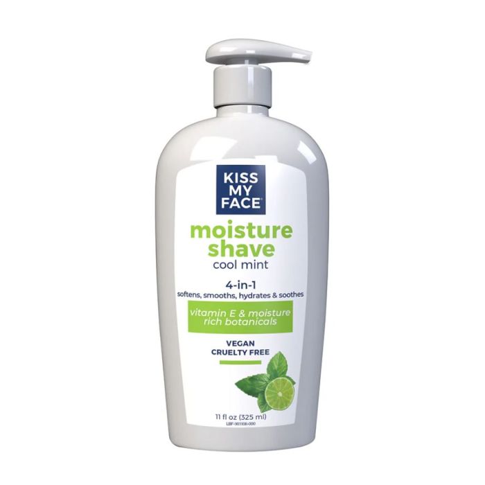 KISS MY FACE: Cool Mint Moisture Shave, 11 oz