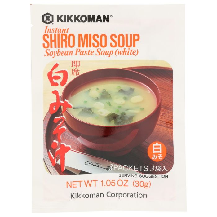 KIKKOMAN: Instant Shiro Miso Soup, 1.05 oz