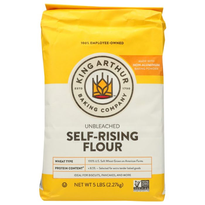 KING ARTHUR: Unbleached Self Rising Flour, 5 lb