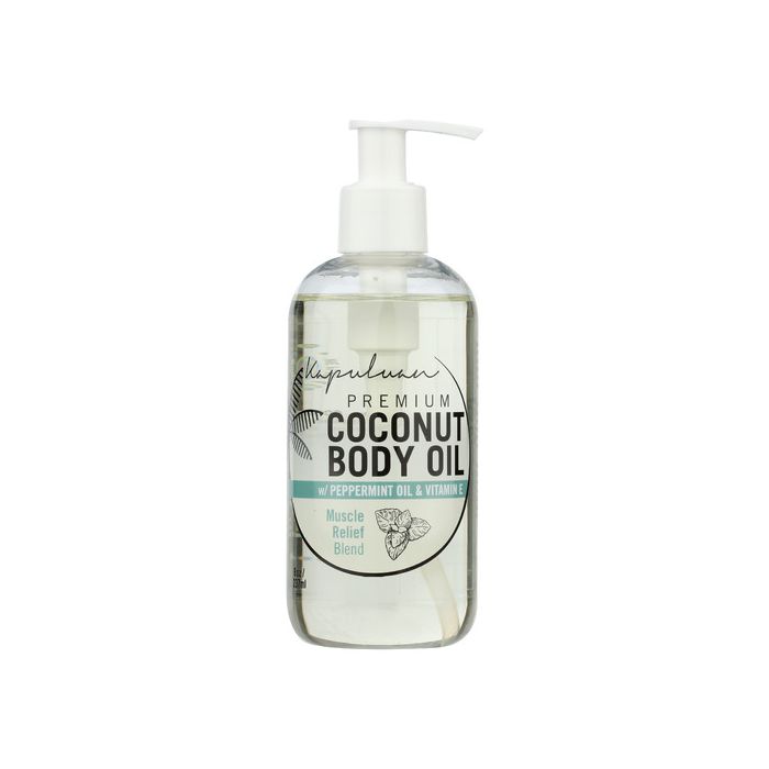 KAPULUAN: Muscle Relief Coconut Body Oil, 8 oz
