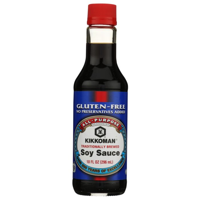 KIKKOMAN: Soy Sauce Gf, 10 oz