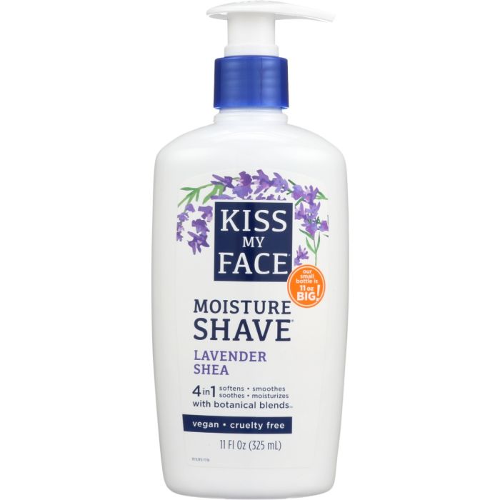 KISS MY FACE: Lavender Shea Moisture Shave, 11 oz