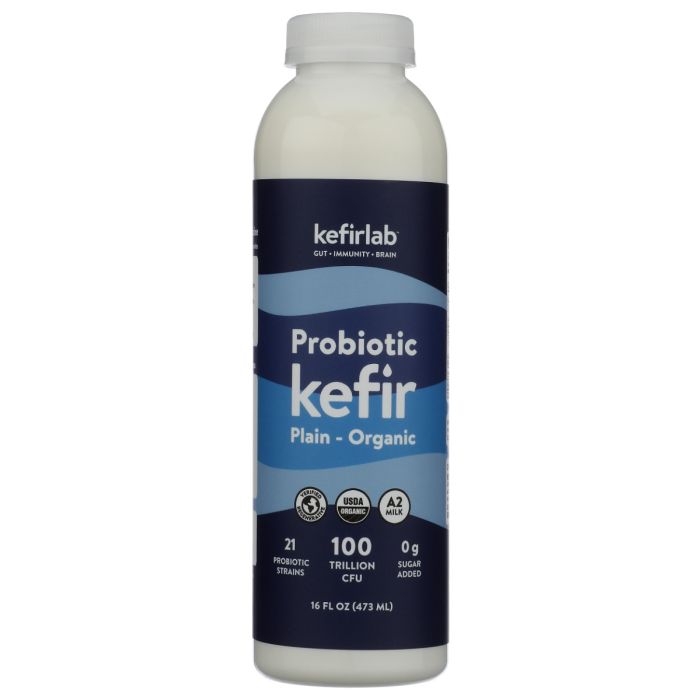 KEFIR LAB: Probiotic Plain Kefir, 16 fo