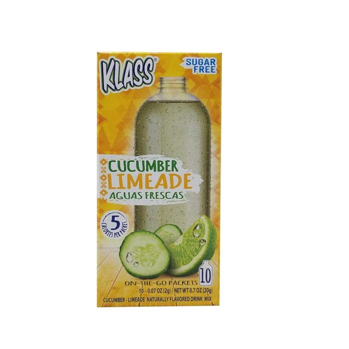 KLASS: Cucumber Limeade Stick 10 Count, 0.7 oz