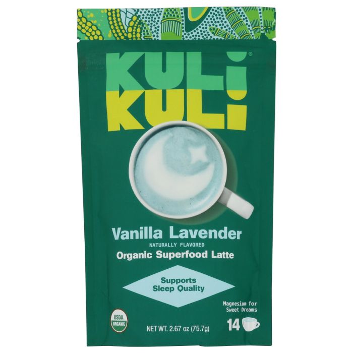 KULI KULI MO: Vanilla Lavender Superfood Latte, 2.67 oz